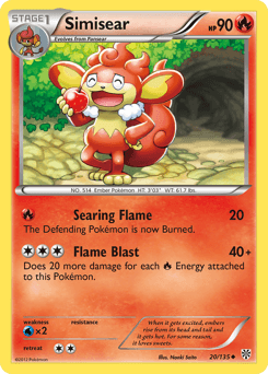 Simisear Plasma Storm card