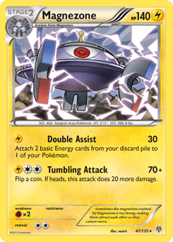 2013 Plasma Storm Magnezone #47