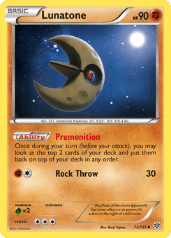 Lunatone Plasma Storm card