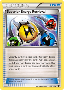 Superior Energy Retrieval Plasma Freeze card