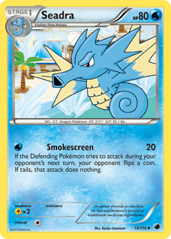 2013 Plasma Freeze Seadra #19