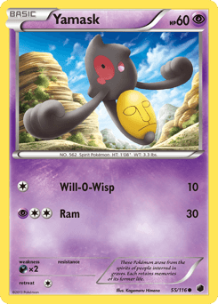 Yamask Plasma Freeze card