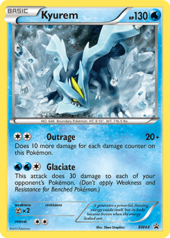 Kyurem BW Black Star Promos card