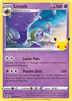 Lunala ◇ Celebrations card
