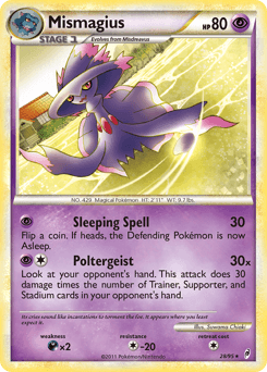 Mismagius Call of Legends card