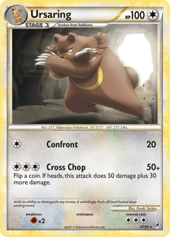 Ursaring Call of Legends card