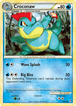 Croconaw Call of Legends card