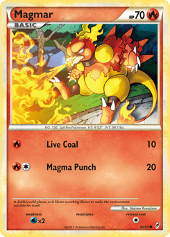 2011 Call of Legends Magmar #62