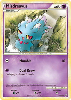 Misdreavus Call of Legends card