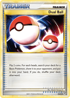 Dual Ball Call of Legends card