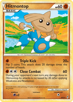 Hitmontop Call of Legends card