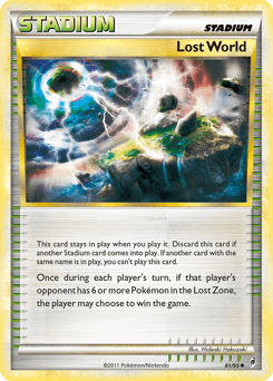 2011 Call of Legends Lost World #81
