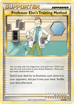 Professor Elm's Training Method Call of Legends card