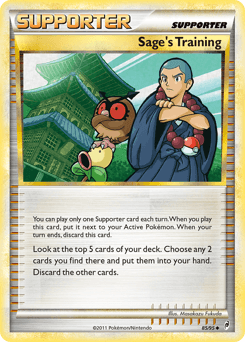 Sage's Training Call of Legends card