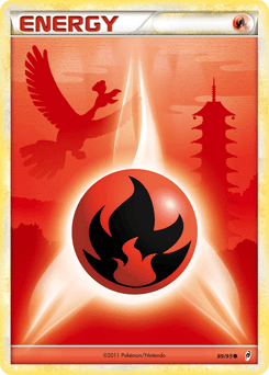 Fire Energy Call of Legends card