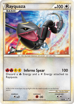 Rayquaza ★ Call of Legends card