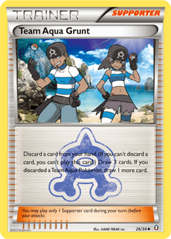 2015 Double Crisis Team Aqua Grunt #26