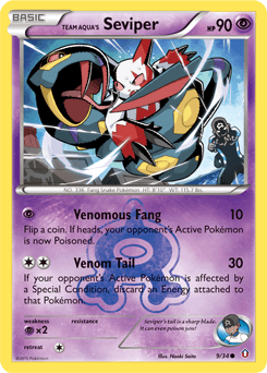 2015 Double Crisis Team Aqua's Seviper #9