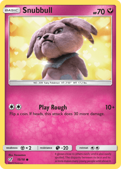 2019 Detective Pikachu Snubbull #15