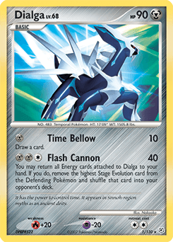 Dialga Diamond & Pearl card
