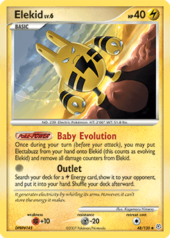 Elekid Diamond & Pearl card