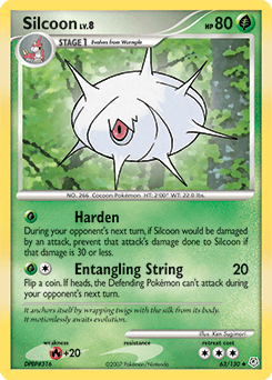 Silcoon Diamond & Pearl card