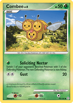 Combee Diamond & Pearl card