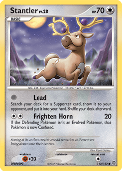 2007 Secret Wonders Stantler #113