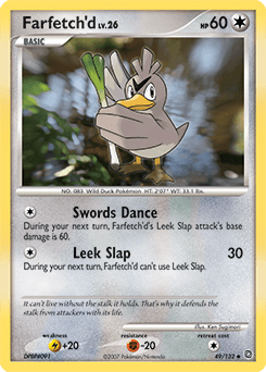 Farfetch'd Secret Wonders card