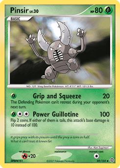 2007 Secret Wonders Pinsir #59