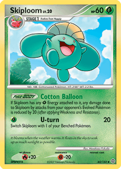 Skiploom Secret Wonders card