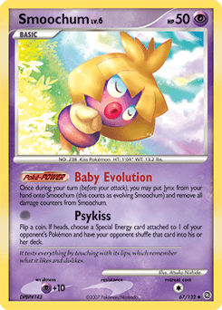 Smoochum Secret Wonders card
