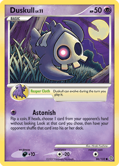 Duskull Secret Wonders card