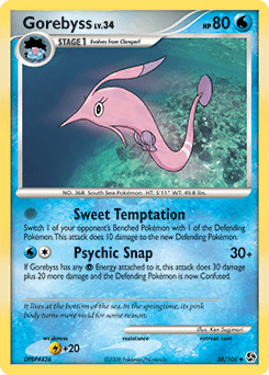 Gorebyss Great Encounters card