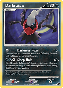 Darkrai Great Encounters card