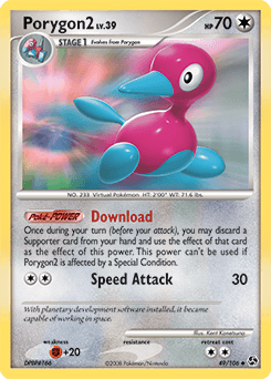 Porygon2 Great Encounters card
