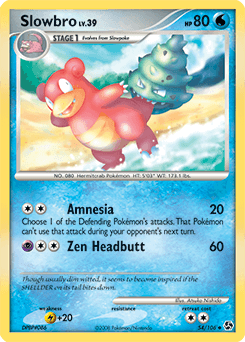 2008 Great Encounters Slowbro #54