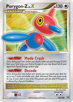 Porygon-Z LV.X Majestic Dawn card