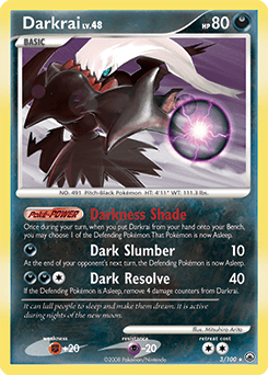 Darkrai Majestic Dawn card