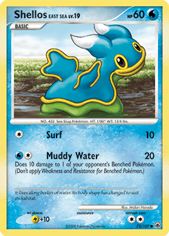 Shellos East Sea Majestic Dawn card