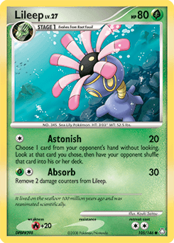 Lileep Legends Awakened card