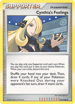 2008 Legends Awakened Cynthia's Feelings #131