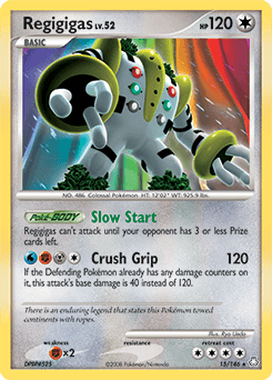 Regigigas Legends Awakened card