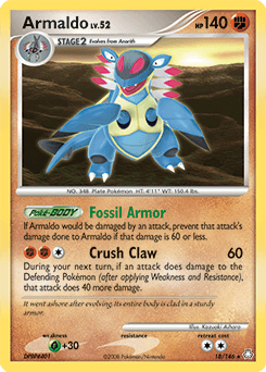 Armaldo δ Legends Awakened card