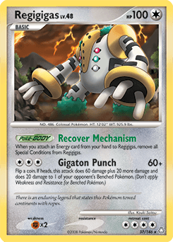 Regigigas Legends Awakened card