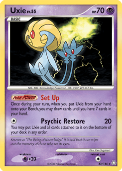 Uxie Legends Awakened card