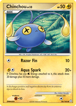2008 Legends Awakened Chinchou #88