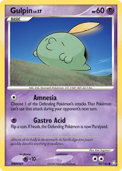 Gulpin Legends Awakened card