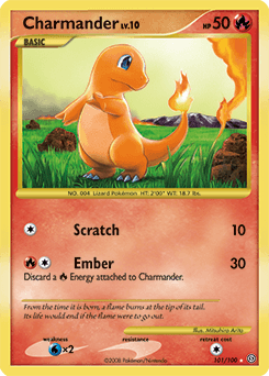 Charmander Stormfront card