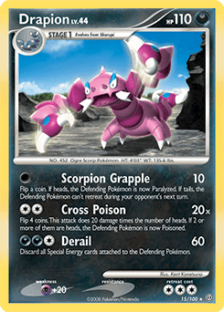 Drapion Stormfront card